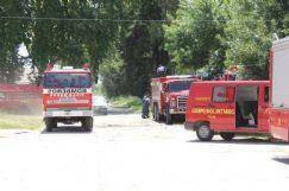 Los Bomberos salieron 19 veces en 18 horas