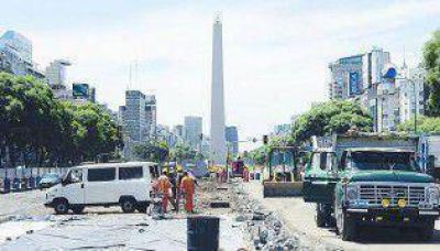 Santilli: algunos �rboles de la 9 de Julio �ser�n trasplantados�