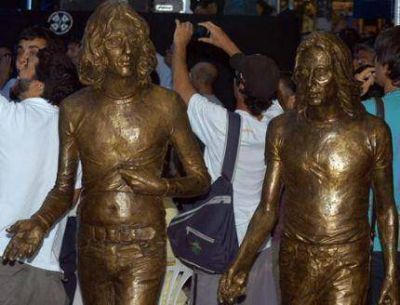 Charly Garc�a y Nito Mestre fueron homenajeados en Mar del Plata