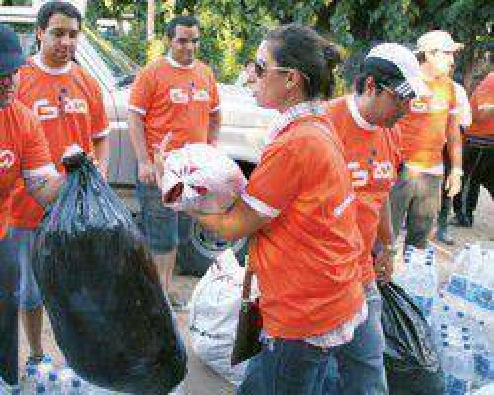 Diferentes grupos solidarios articulan ayuda para Sarmiento