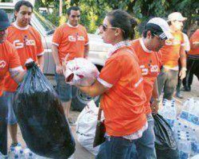Diferentes grupos solidarios articulan ayuda para Sarmiento