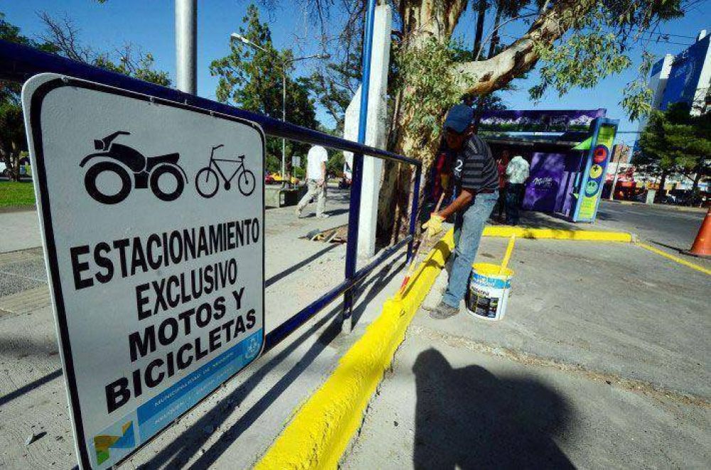 Estacionamientos exclusivos para motos y bicis en Neuqu�n