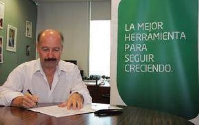 Inza firm� un convenio con Provincia Leasing para la compra de equipamiento