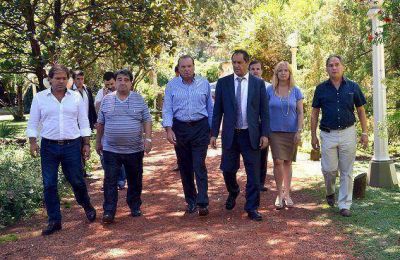 Scioli se reuni� con Ra�l Othach�, Hugo Curto y Alberto Descalzo