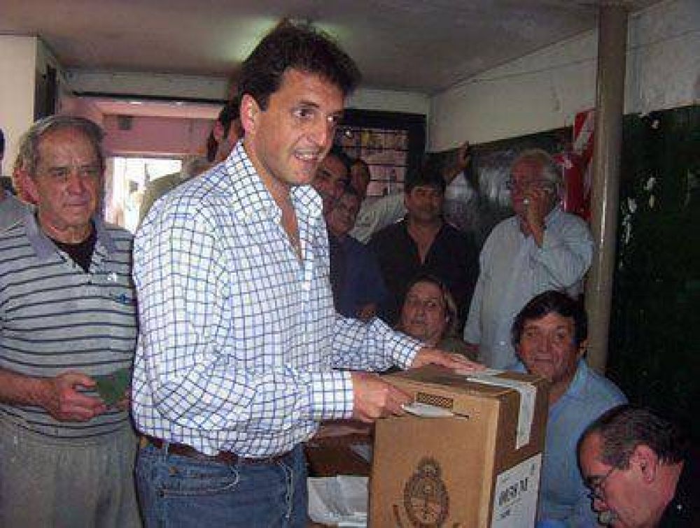 Massa: �en Tigre La C�mpora no sac� ni el uno por ciento de votos y nosotros m�s del 70�