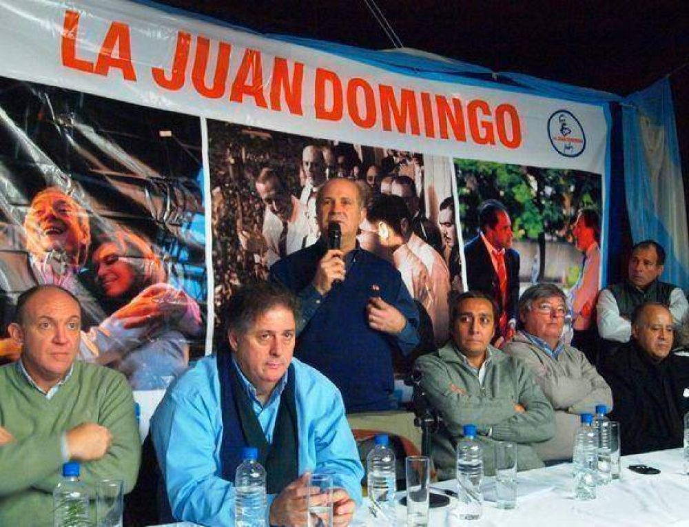 La Juan Domingo cruz� a Jorge Macri y a Posse, pero evit� confrontar con Massa