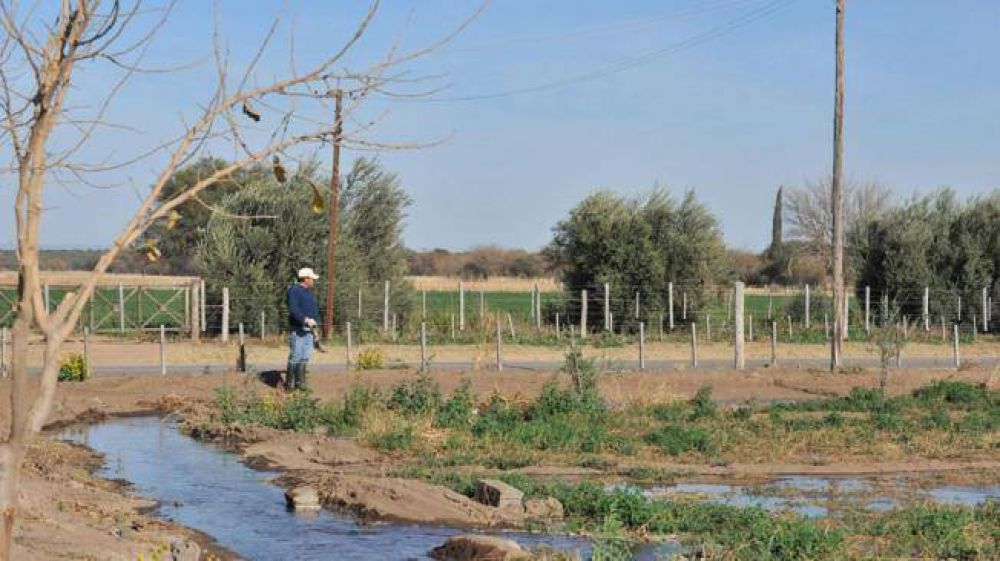 La Provincia puso en marcha otra etapa del plan de canales