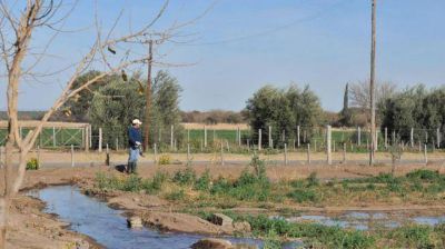 La Provincia puso en marcha otra etapa del plan de canales