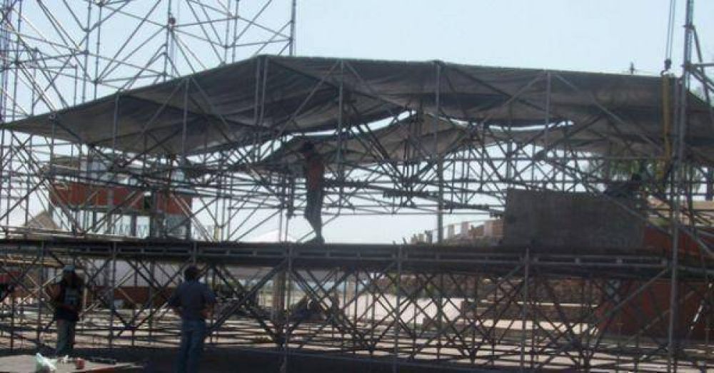 As� est� quedando el Aut�dromo para la Chaya