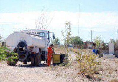 Setenta y dos horas sin agua por bloqueo de Camioneros 