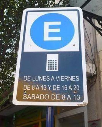 Los nuevos valores del estacionamiento medido	