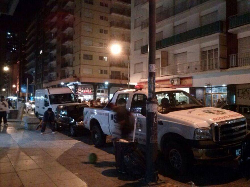 Qu� hac�a la camioneta de San Luis Solidario en Mar del Plata