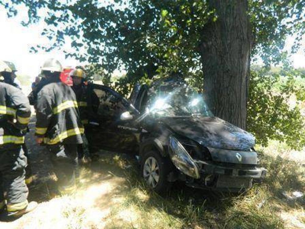 Un muerto en un accidente m�ltiple en ruta 5 