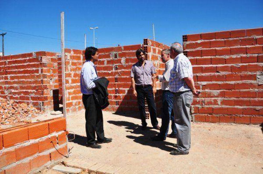  Pittelli recorri� la obra de la nueva Comisar�a