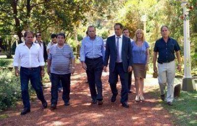 Scioli con intendentes de la primera
