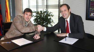 Messi es del Barsa hasta 2018