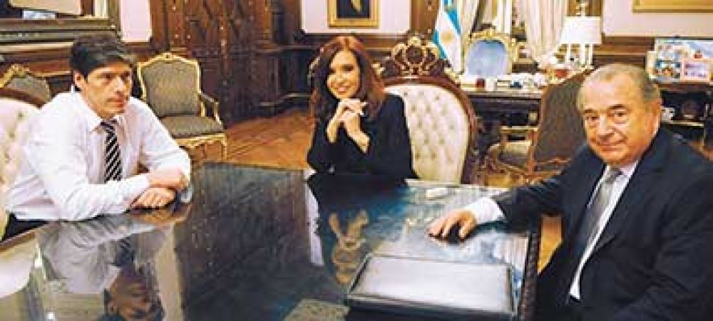Jorge con Cristina y Abal Medina