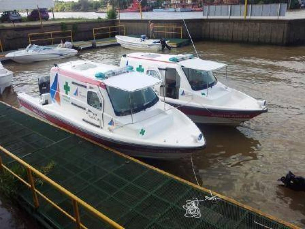 El Municipio de San Fernando presenta nuevas lanchas ambulancia 