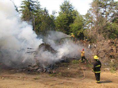 Otro incendio intencional en el Parque Industrial