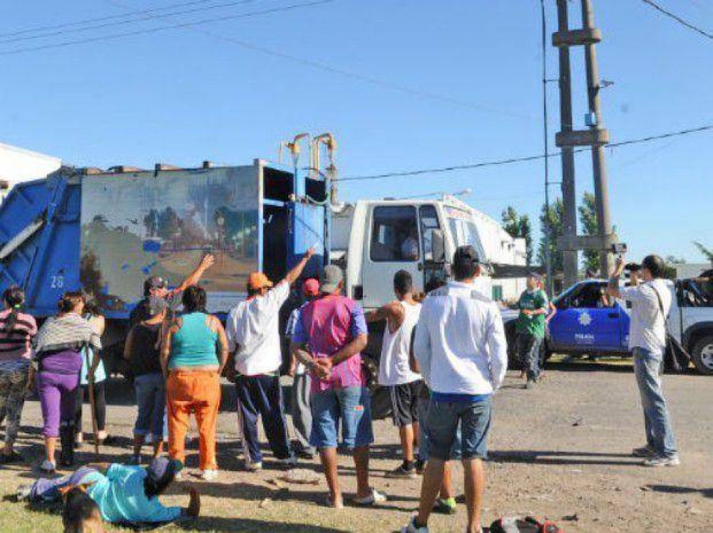 Villa G. G�lvez: actu� la Justicia y volvi� la recolecci�n de residuos a la ciudad
