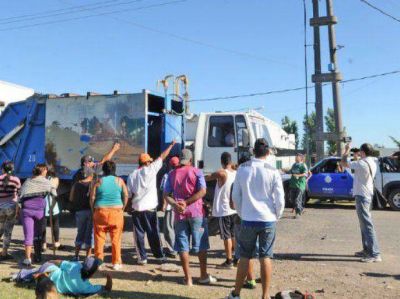 Villa G. G�lvez: actu� la Justicia y volvi� la recolecci�n de residuos a la ciudad