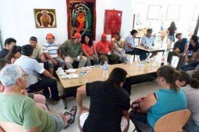 Dirigentes sociales de todo el pa�s debatieron c�mo llegar a la pol�tica	