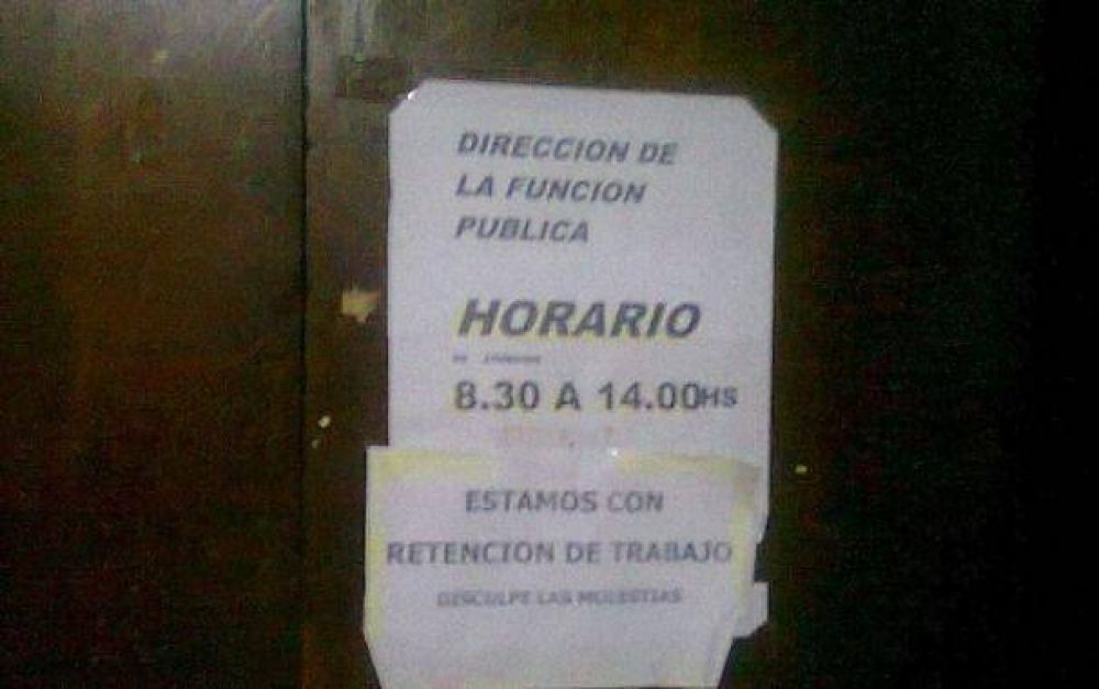 �reas administrativas municipales paralizadas: fracas� acuerdo entre Pulti y Gilardi