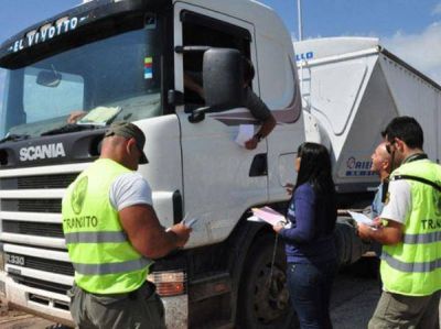 Habr� pesajes y multas para rodados de gran porte en Z�rate