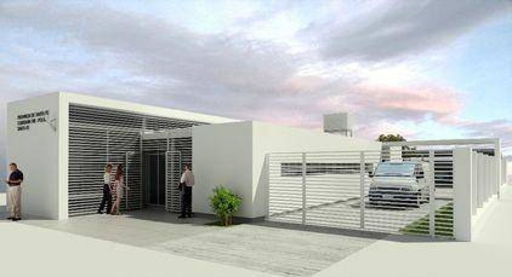 Presentan el proyecto para construir la subcomisar�a 8va.