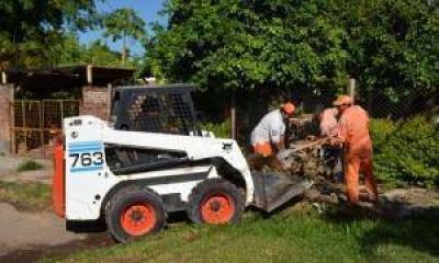 Avanzan los operativos de saneamiento integral en la Zona Norte