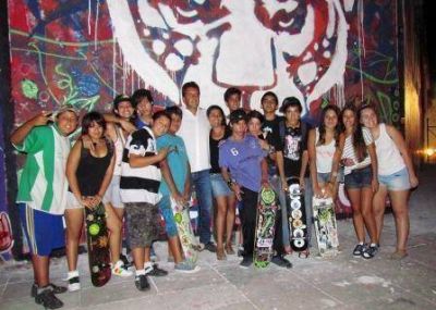 A puro arte urbano, cerr� el �Festival 100x100� en Tigre 