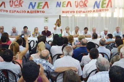 El NEA ratific� su caracter�stica dialoguista en el encuentro de S�enz Pe�a