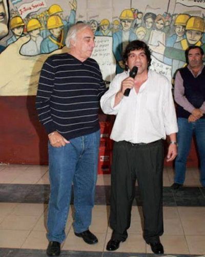 Rub�n Su�rez recibi� apoyo de la UTA Nacional