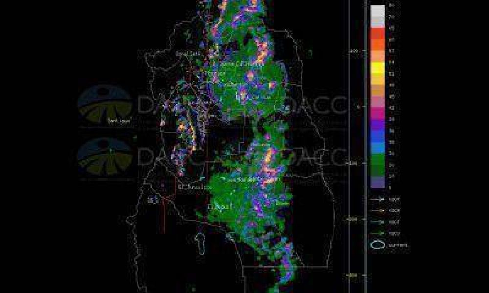 Tormentas: se inundaron zonas de San Mart�n y se cayeron cinco �rboles en Gustavo Andr�
