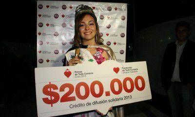 Cintia Denis Man, de Villa Tulumaya, es la soberana de Lavalle 2013