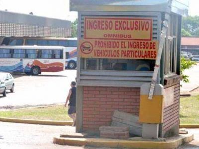 Robaron la recaudaci�n del puesto de cobro de and�n en la Terminal 