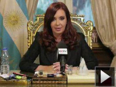 La Presidente habl� en chino para celebrar el a�o de la serpiente de agua