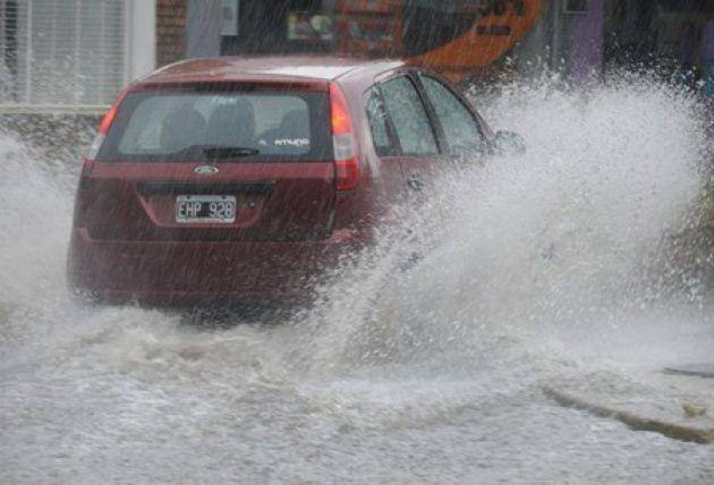 Abundantes lluvias en diferentes puntos de la provincia
