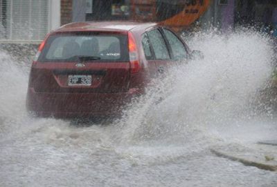 Abundantes lluvias en diferentes puntos de la provincia
