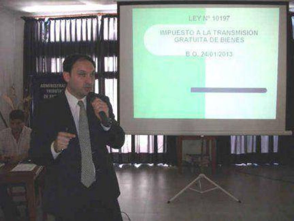 Est� vigente el Impuesto a la Herencia: ATER realiz� una jornada para informar sobre su aplicaci�n  
