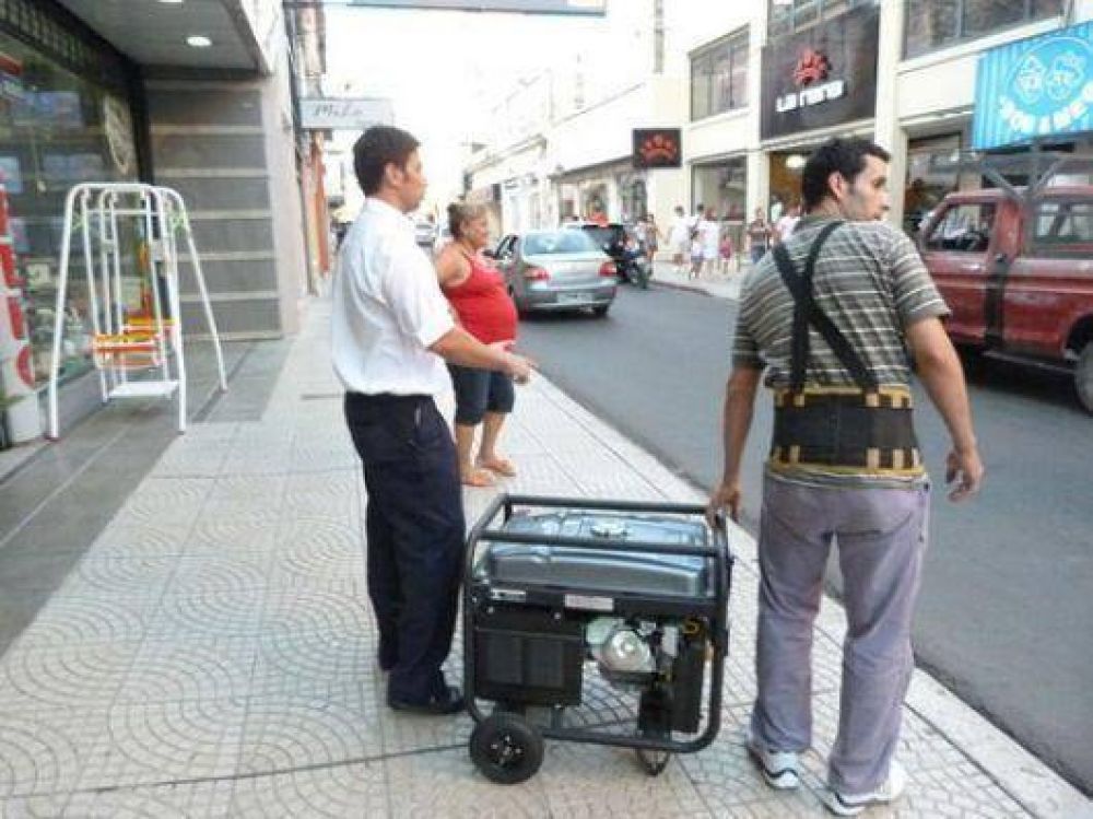 Un grupo electr�geno, es el sue�o de muchos correntinos para poder soportar los d�as de mucho calor