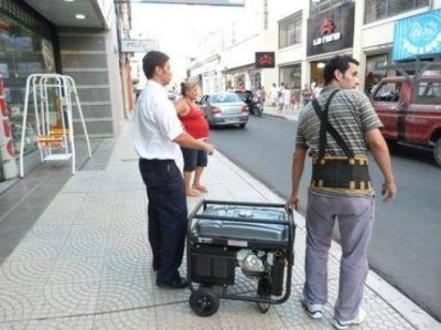Un grupo electr�geno, es el sue�o de muchos correntinos para poder soportar los d�as de mucho calor