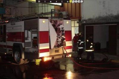 Incendio caus� da�os en c�ntrico inmueble