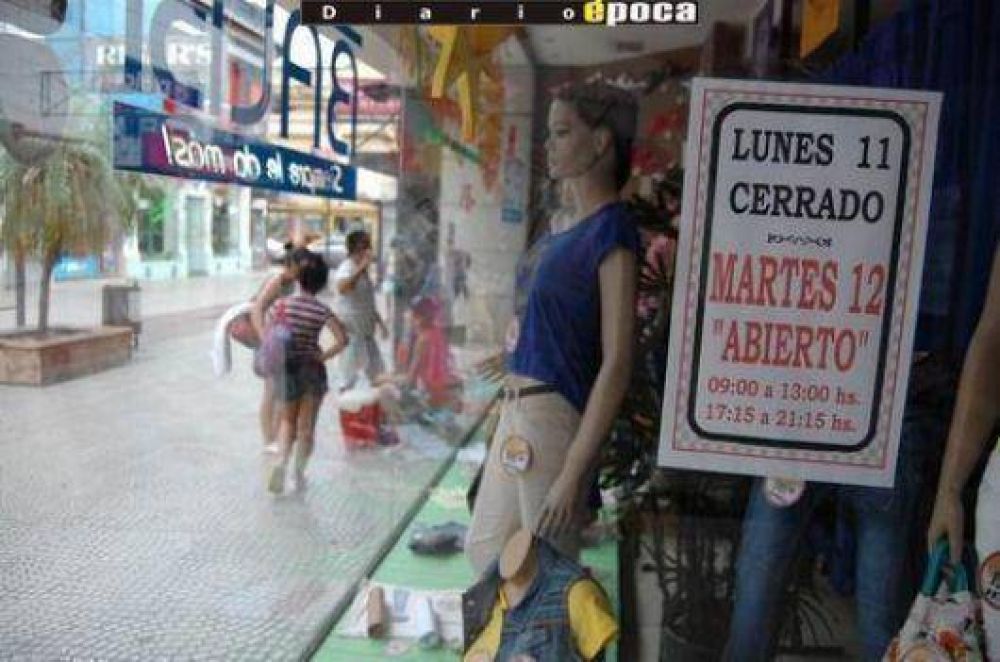 En el primer d�a feriado de carnaval ser� dispar la apertura de comercios