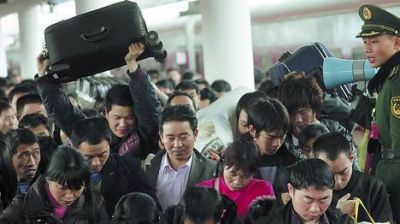 R�cord en China: en A�o Nuevo, m�s de 3.400 millones de viajes