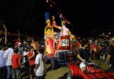 Mucho p�blico en el Carnaval de Areco.