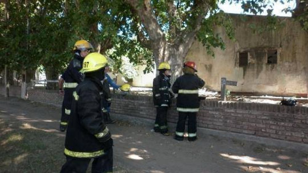 Alboroto por un principio de incendio en el Hospital