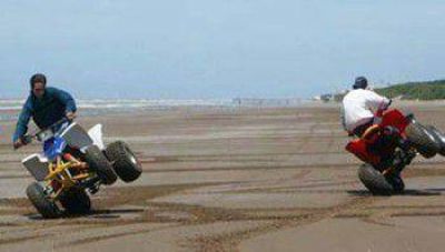 Vecinos de Monte Hermoso reclaman que se reglamente el uso de cuatris