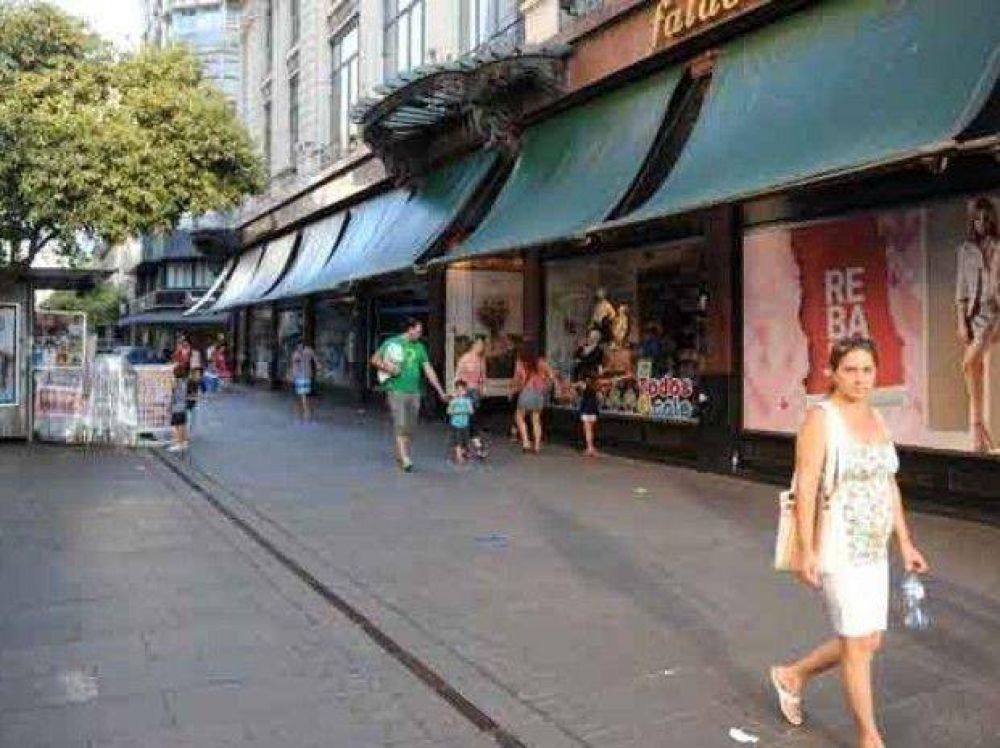El feriado de carnaval se hizo sentir y pocos comercios abrieron sus puertas