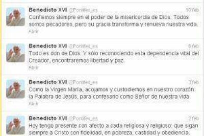 El �ltimo tuit del Sumo Pont�fice
